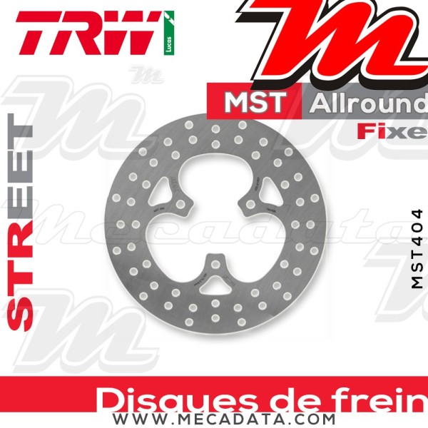 Disque de frein ~ TRW Lucas MST 404 ALL