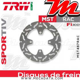 Disque de frein ~ TRW Lucas MST 467 RAC