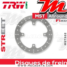 Disque de frein ~ TRW Lucas MST 322 ALL