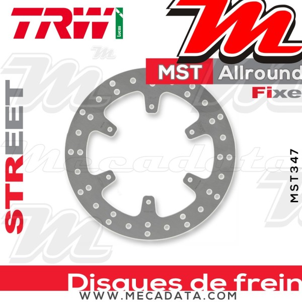 Disque de frein ~ TRW Lucas MST 347 ALL