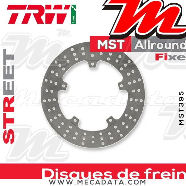 Disque de frein ~ TRW Lucas MST 395 ALL