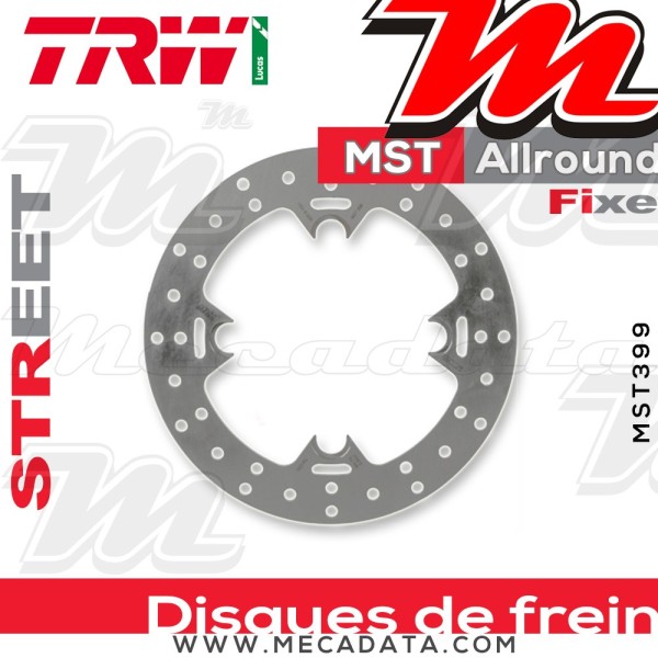 Disque de frein ~ TRW Lucas MST 399 ALL