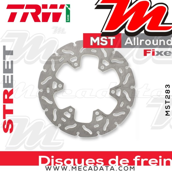 Disque de frein ~ TRW Lucas MST 283 ALL