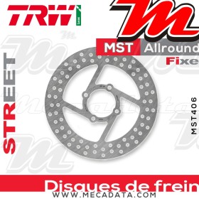 Disque de frein ~ TRW Lucas MST 406 ALL