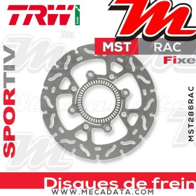 Disque de frein ~ TRW Lucas MST 286 RAC