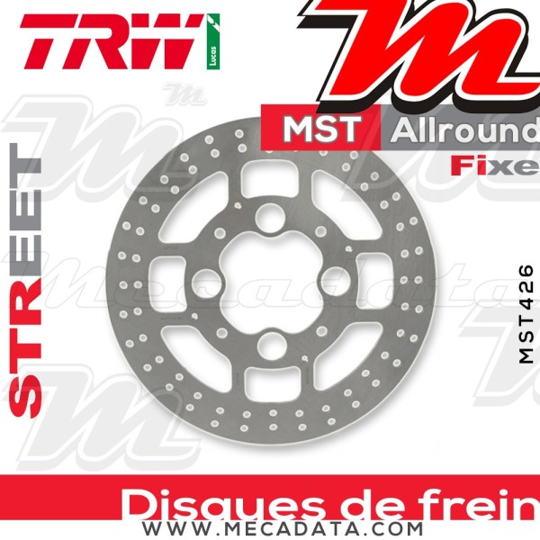 Disque de frein ~ TRW Lucas MST 426 ALL