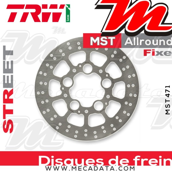 Disque de frein ~ TRW Lucas MST 471 ALL