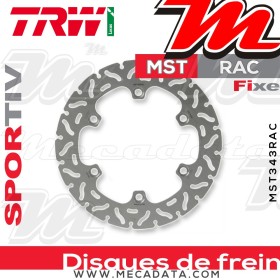 Disque de frein ~ TRW Lucas MST 343 RAC