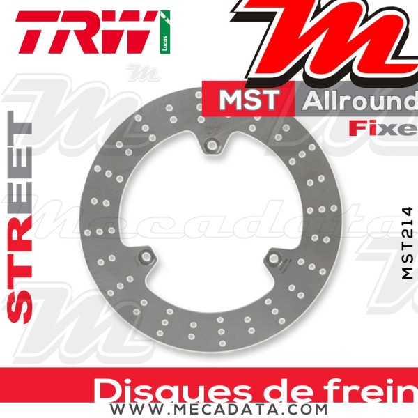 Disque de frein ~ TRW Lucas MST 214 ALL