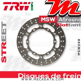 Disque de frein ~ TRW Lucas MSW 268 ALL