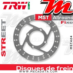 Disque de frein ~ TRW Lucas MST 424 ALL