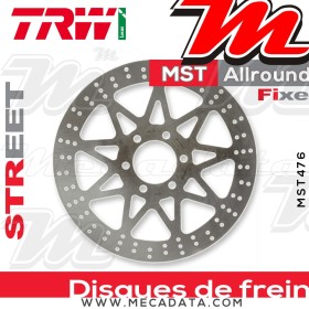 Disque de frein ~ TRW Lucas MST 476 ALL