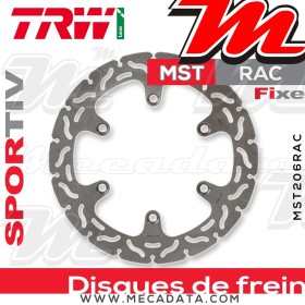 Disque de frein ~ TRW Lucas MST 206 RAC