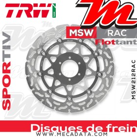 Disque de frein ~ TRW Lucas MSW 212 RAC
