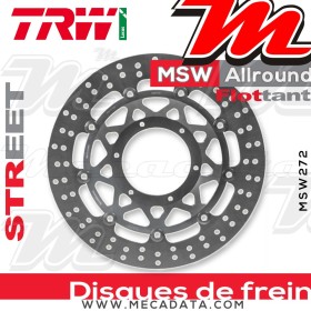 Disque de frein ~ TRW Lucas MSW 272 ALL