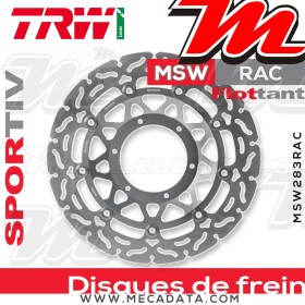 Disque de frein ~ TRW Lucas MSW 283 RAC