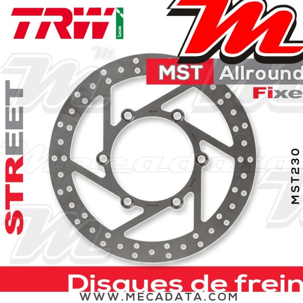Disque de frein ~ TRW Lucas MST 230 ALL