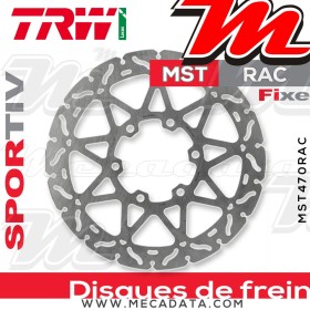 Disque de frein ~ TRW Lucas MST 470 RAC