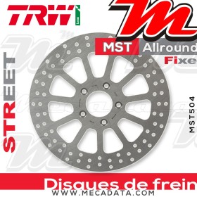 Disque de frein ~ TRW Lucas MST 504 ALL