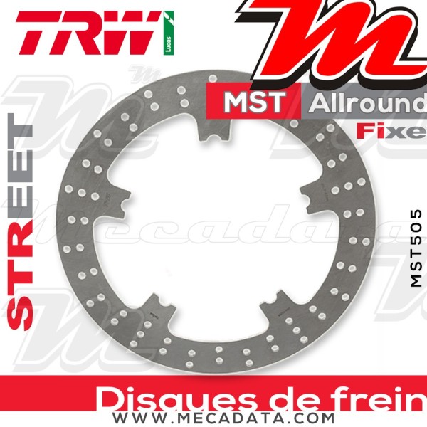 Disque de frein ~ TRW Lucas MST 505 ALL