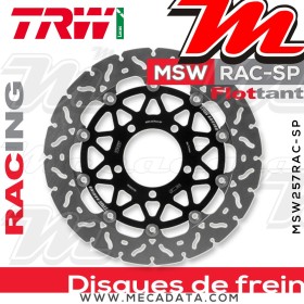 Disque de frein ~ TRW Lucas MSW 257 SP