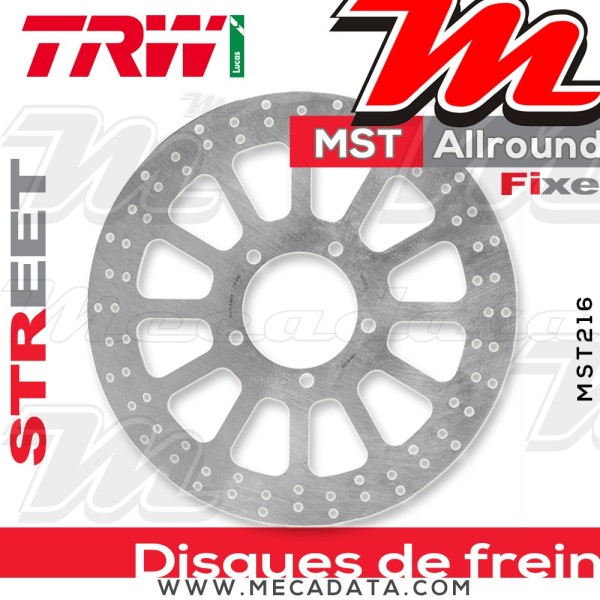 Disque de frein ~ TRW Lucas MST 216 ALL 