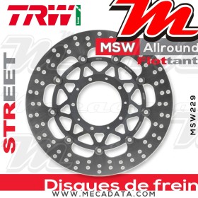 Disque de frein ~ TRW Lucas MSW 229 ALL