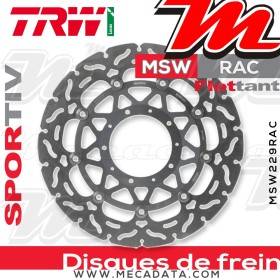 Disque de frein ~ TRW Lucas MSW 229 RAC