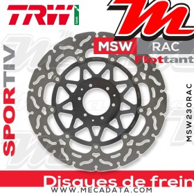 Disque de frein ~ TRW Lucas MSW 230 RAC