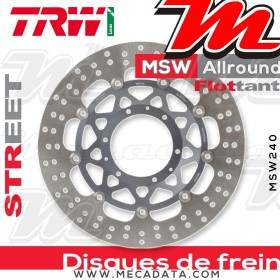 Disque de frein ~ TRW Lucas MSW 240 ALL