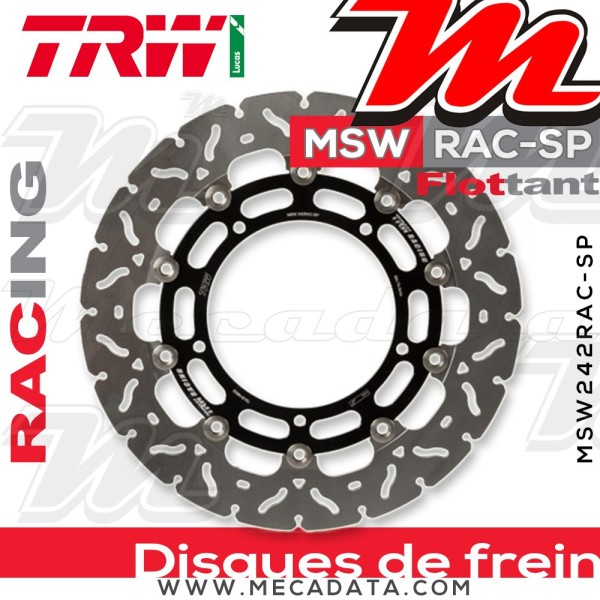 Disque de frein ~ TRW Lucas MSW 242 SP