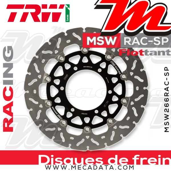Disque de frein ~ TRW Lucas MSW 266 SP