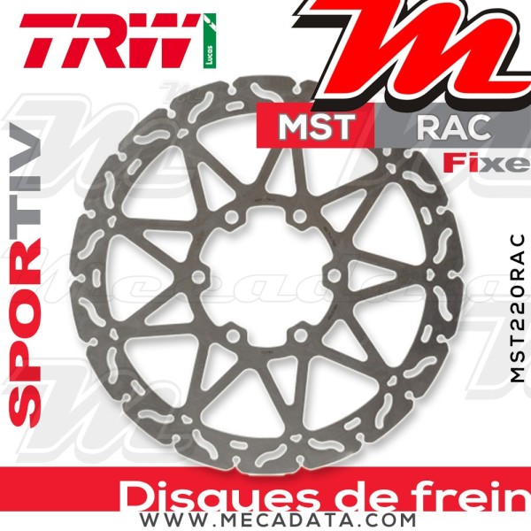 Disque de frein ~ TRW Lucas MST 220 RAC
