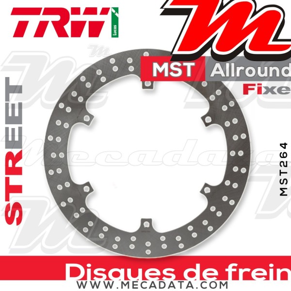 Disque de frein ~ TRW Lucas MST 264 ALL