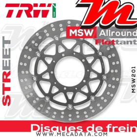Disque de frein ~ TRW Lucas MSW 201 ALL