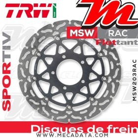 Disque de frein ~ TRW Lucas MSW 203 RAC