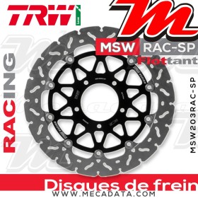 Disque de frein ~ TRW Lucas MSW 203 SP