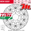 Disque de frein ~ TRW Lucas MSW 203 SP
