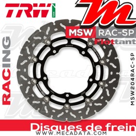 Disque de frein ~ TRW Lucas MSW 204 SP