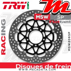 Disque de frein ~ TRW Lucas MSW 206 SP