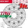 Disque de frein ~ TRW Lucas MSW 206 SP