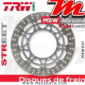 Disque de frein ~ TRW Lucas MSW 207 ALL