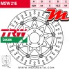 Disque de frein ~ TRW Lucas MSW 216 ALL