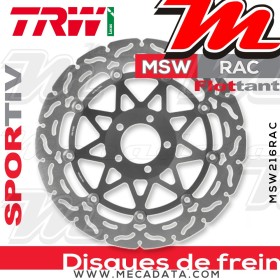 Disque de frein ~ TRW Lucas MSW 216 RAC