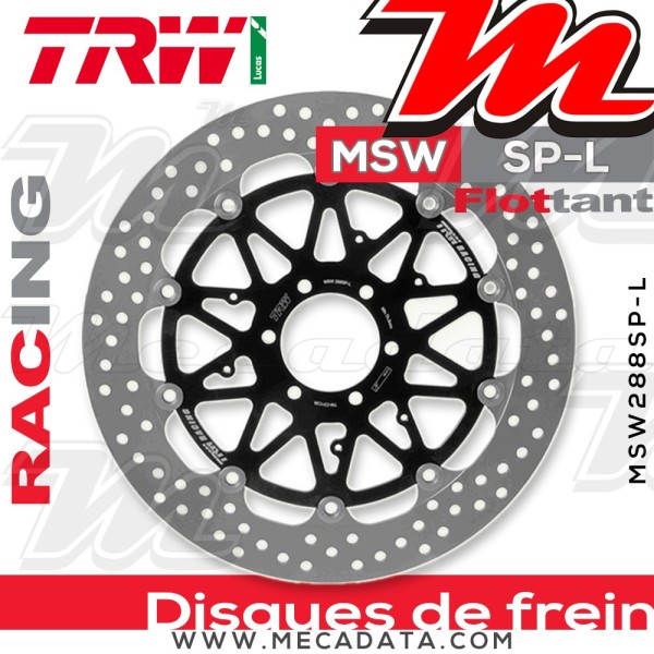 Disque de frein ~ TRW Lucas MSW 288 SP-L