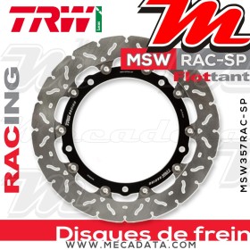 Disque de frein ~ TRW Lucas MSW 357 SP