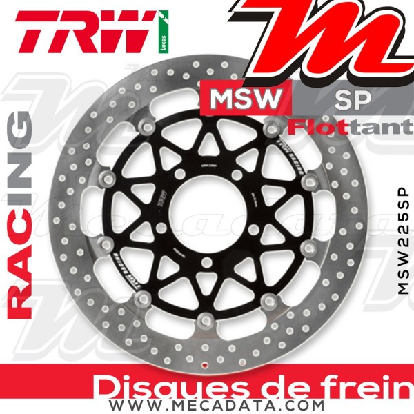 Disque de frein ~ TRW Lucas MSW 225 SP