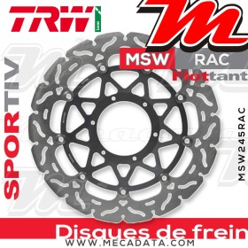 Disque de frein ~ TRW Lucas MSW 245 RAC