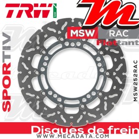 Disque de frein ~ TRW Lucas MSW 252 RAC