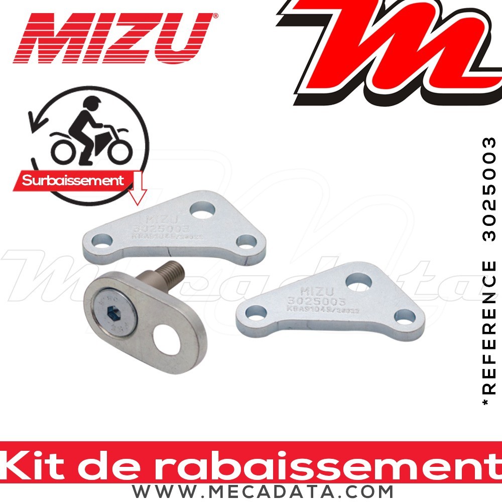 Kit Rabaissement ~ Vespa GTS HPE 300 Basic ~ ( MD3C ) 2021 - 2022 ~ Mizu - 30 mm